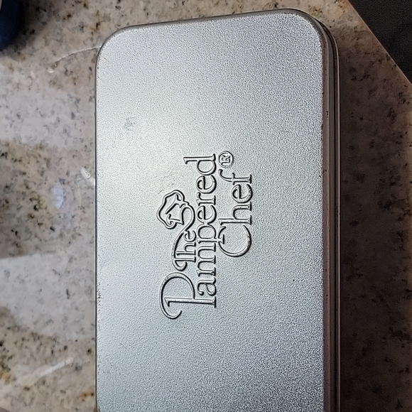 The Pampered Chef - "Creative Cutters Set" - Mini Metal Cookie Cutters # 1095 - Picture 1 of 5